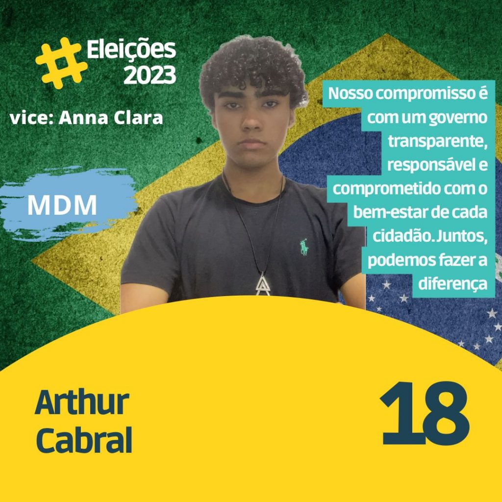 Anna Clara e presidente Arthur Cabral n° 18