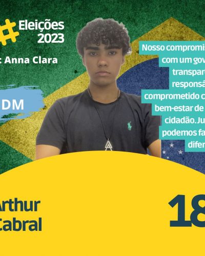 Anna Clara e presidente Arthur Cabral n° 18