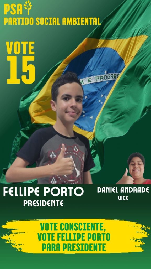 Daniel Andrade e Presidente Felipe Porto n° 15