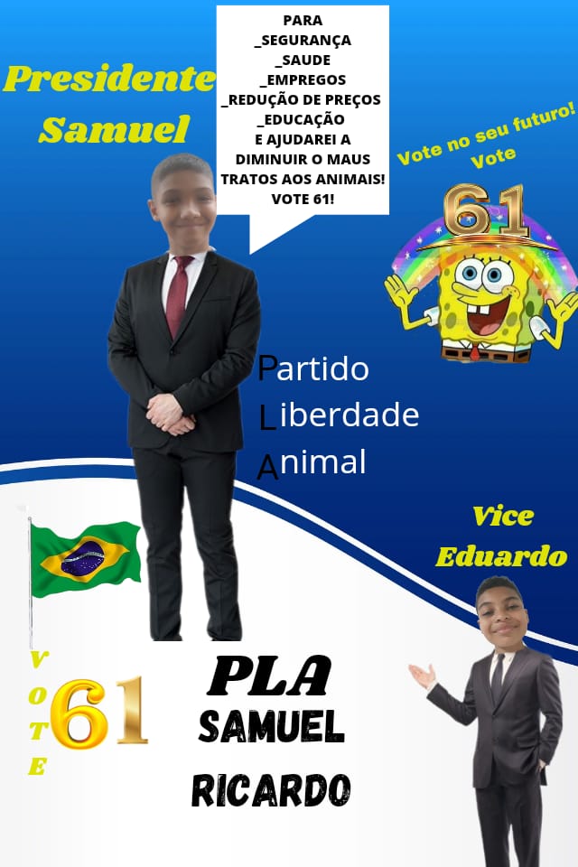 Eduardo Jubé e presidente Samuel Ricardo n° 61