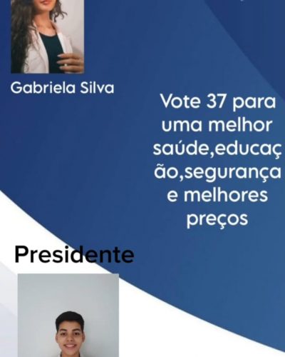 Gabriela Silva e presidente Heitor – n° 37