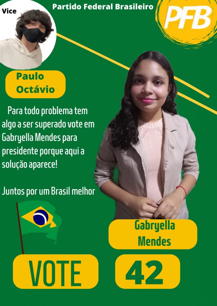 Paulo Octavio e presidente Gabryella  Mendes  n°42