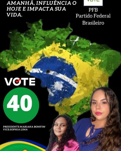 Sophia e presidente Mariana Bomfim   n° 40