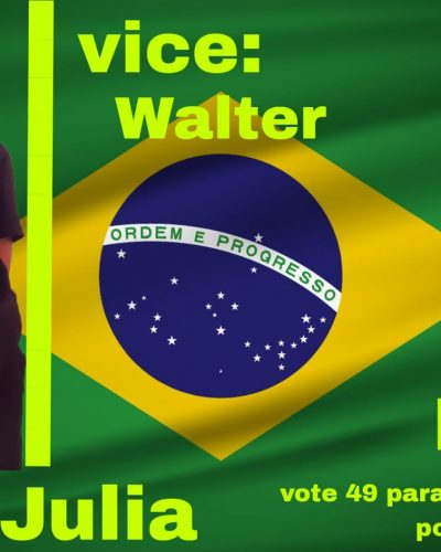 Walter e presidente Ana Júlia  Rodrigues n° 49